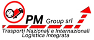 PM Group Srl Trasporti Nazionali e Internazionali Logistica Integrata Logo